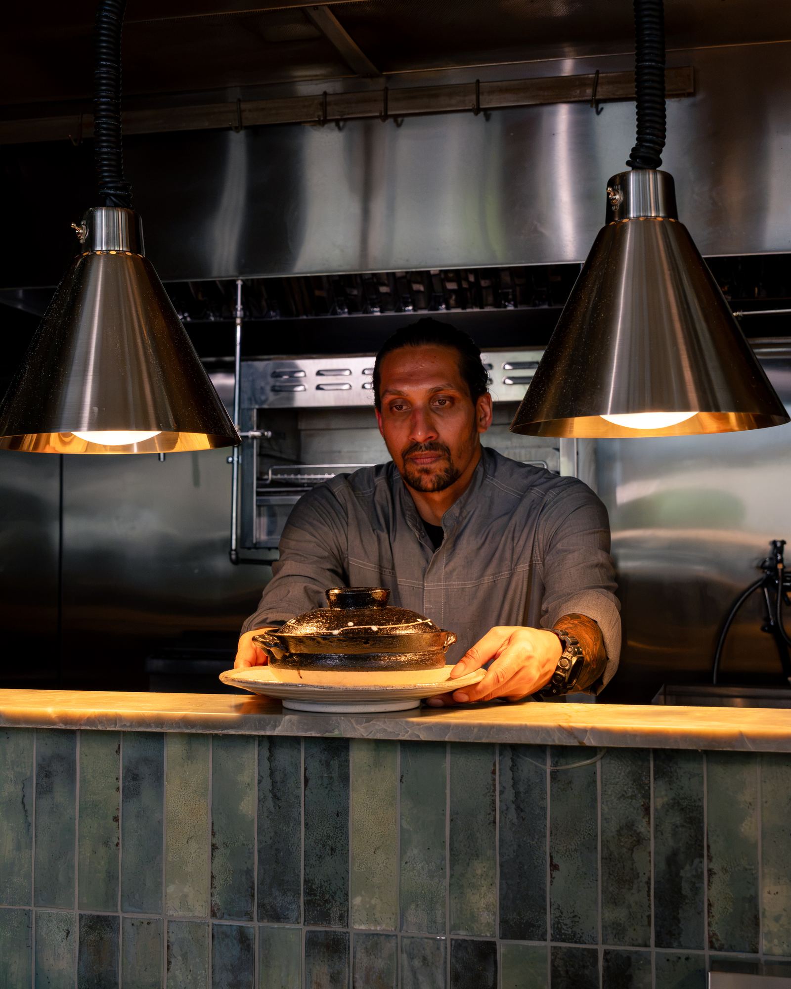 Chef at the pass